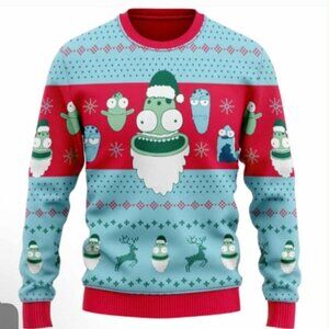 HULU SOLAR OPPOSITES UGLY CHRISTMAS SWEATER XL NWT